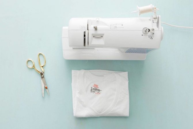 как перешить футболку