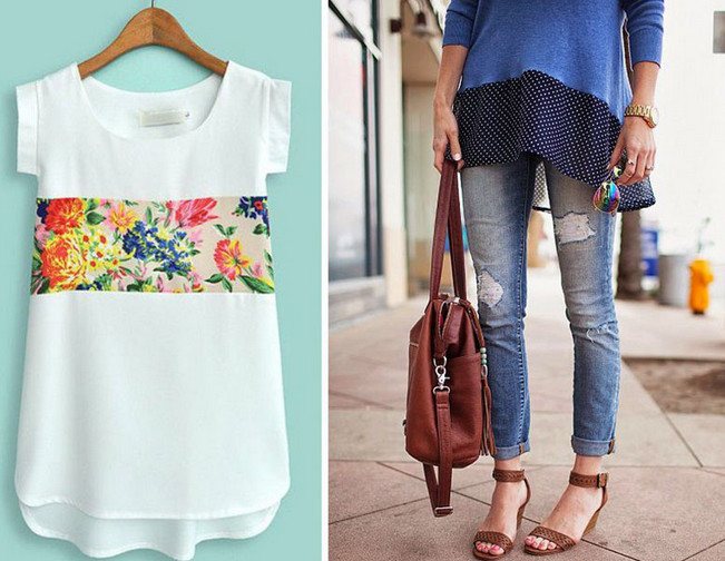 Как удлинить и преобразить одежду