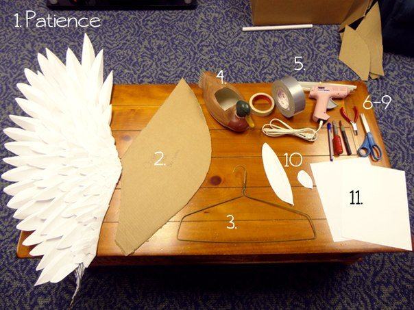 Крылья ангела своими руками