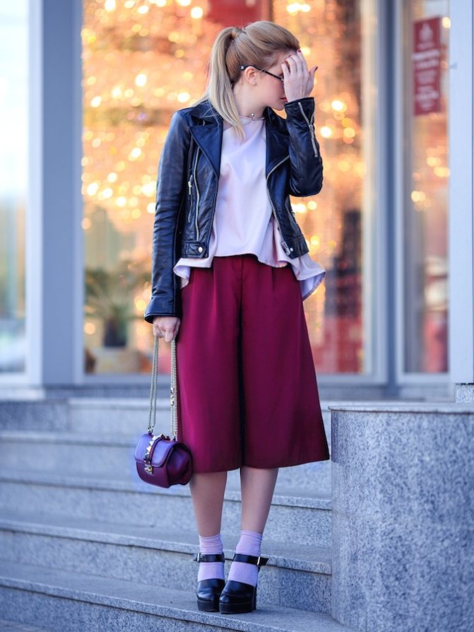 Кюлоты для полных