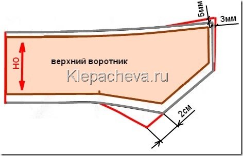 Лекло верхнего воротника