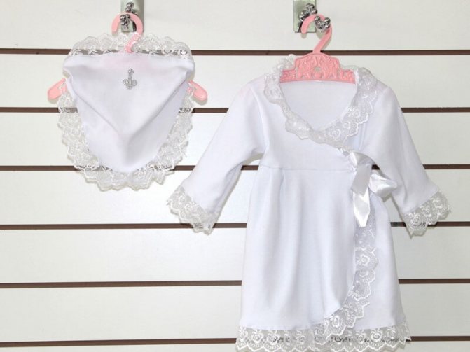 Крестильный набор для девочки