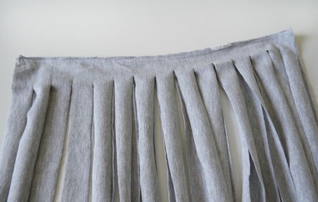 пряжа из старой футболки