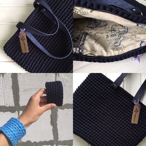 Вязание сумки